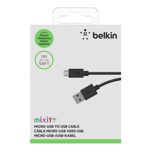 BELKIN Micro-USB to USB Cable Black