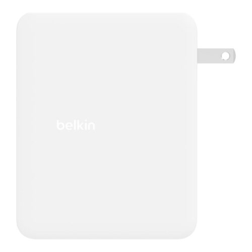 BELKIN PD 140W GAN Wall Charger White With UK+EU+US Plug