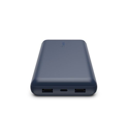 BELKIN Powerbank 20K 15W USB-C + 2 USB-A Bleu