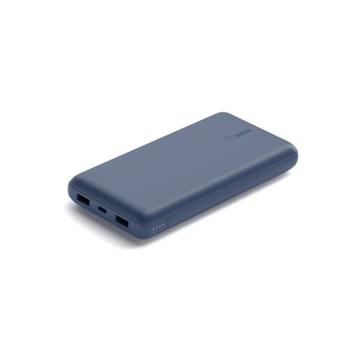 BELKIN Powerbank 20K 15W USB-C + 2 USB-A Bleu