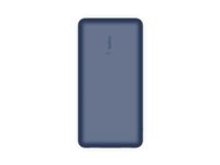 BELKIN Powerbank 20K 15W USB-C + 2 USB-A Bleu
