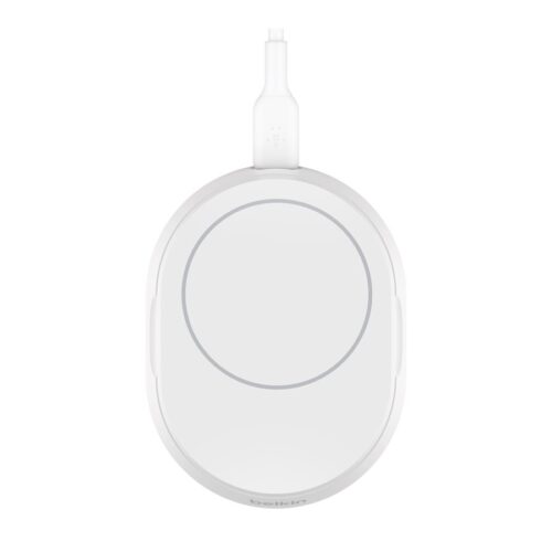 BELKIN PRO Convertible Qi2 15w Magnetic Charging Stand w/o PSU White