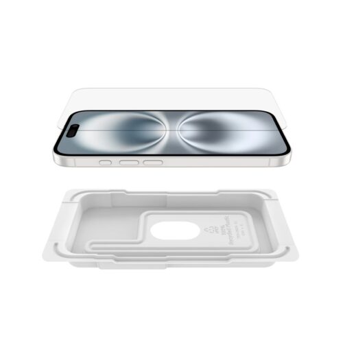BELKIN ScreenForce Pro Tempered Glass AM Screen Protector – iPhone 16/15/14 Pro