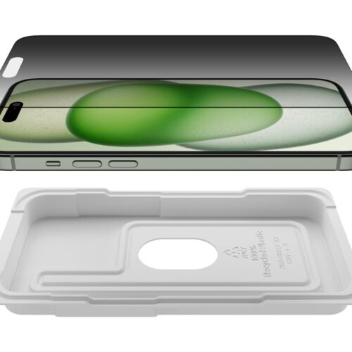 BELKIN ScreenForce Pro TemperedGlass Privacy AM Screen Protection for iPhone 15 Plus/14 Pro Max