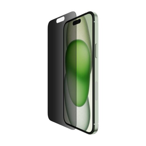 BELKIN ScreenForce Pro TemperedGlass Privacy AM Screen Protection for iPhone 15 Plus/14 Pro Max