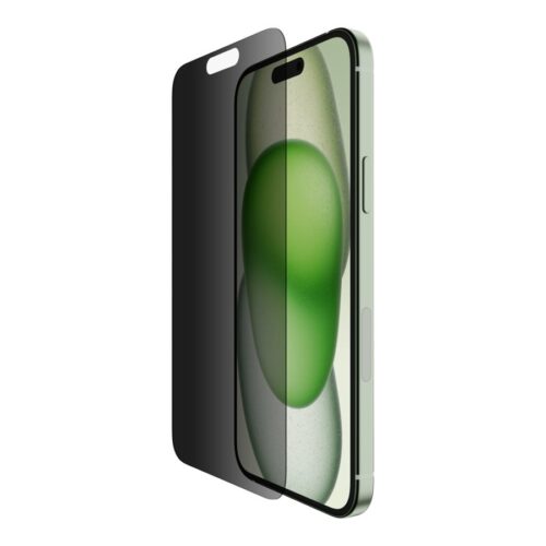 BELKIN ScreenForce Pro TemperedGlass Privacy AM Screen Protection for iPhone 15 Plus/14 Pro Max