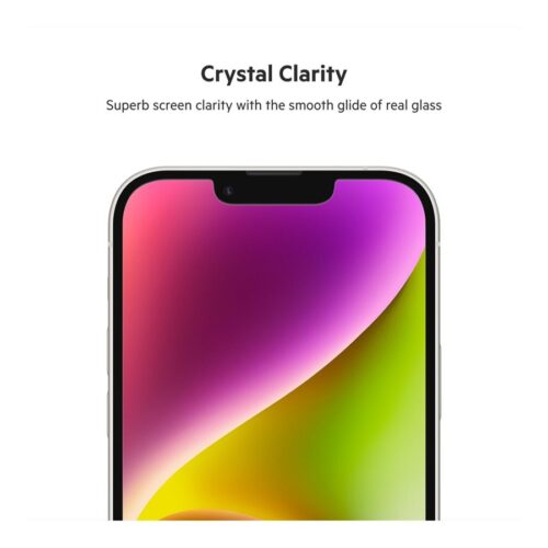 BELKIN ScreenForce Pro UltraGlass Anti-Microbial Screen Protection for iPhone 14 Plus/13 Pro Max