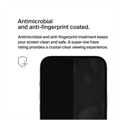 BELKIN ScreenForce Pro UltraGlass2 AM Screen Protection for iPhone 15 Pro