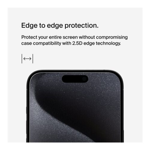 BELKIN ScreenForce Pro UltraGlass2 AM Screen Protection for iPhone 15 Pro