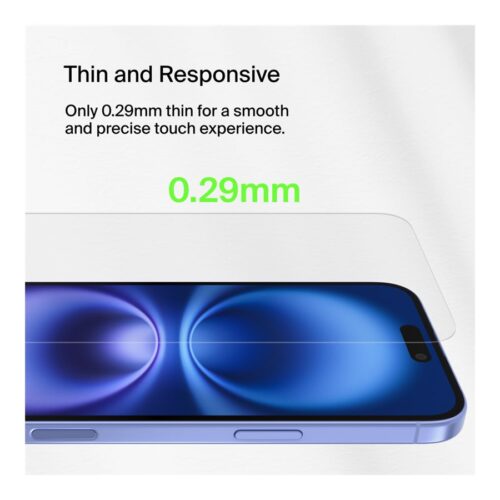BELKIN ScreenForce Pro UltraGlass2 AM Screen Protector – iPhone 16 Plus/15 Plus/14 Pro Max