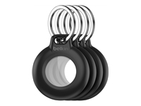 BELKIN Secure Holder – Airtag – Waterproof Keyring – 4 Pack Black