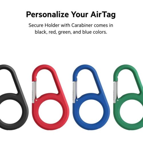 BELKIN Secure Holder Carabiner for Airtag Black
