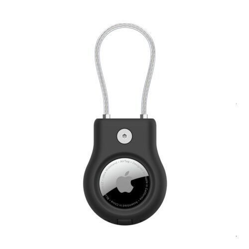 BELKIN Secure Holder with Wire Cable for Airtag Black