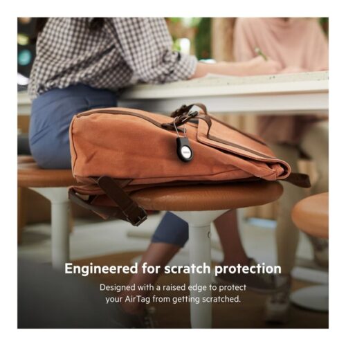 BELKIN Secure Holder with Wire Cable for Airtag Black