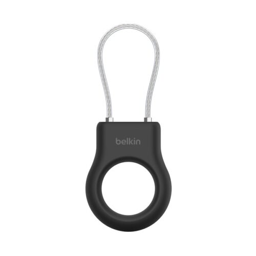 BELKIN Secure Holder with Wire Cable for Airtag Black