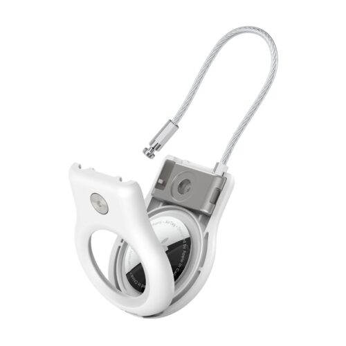 BELKIN Secure Holder with Wire Cable for AirTag White