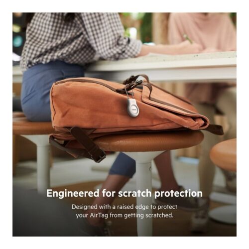 BELKIN Secure Holder with Wire Cable for AirTag White