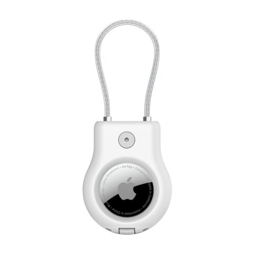 BELKIN Secure Holder with Wire Cable for AirTag White