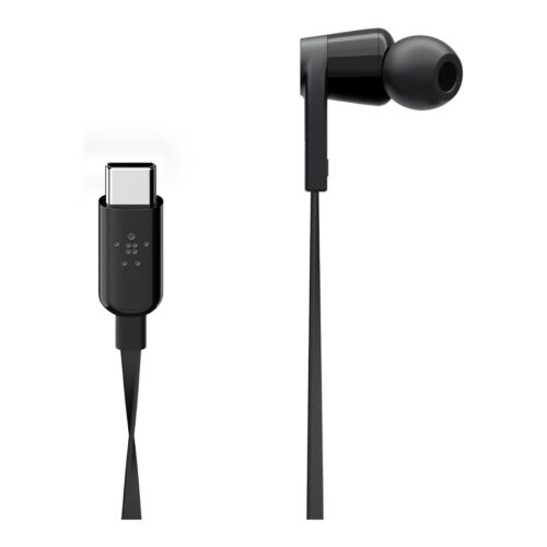 BELKIN SOUNDFORM – Headphones with USB-C Connector Black
