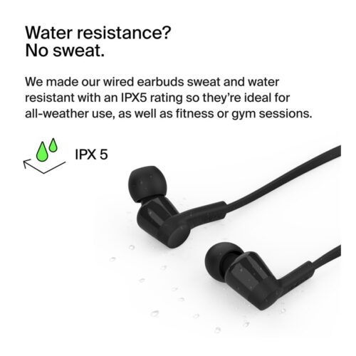 BELKIN SOUNDFORM – Headphones with USB-C Connector Black