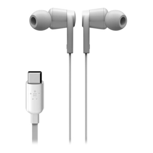 BELKIN SOUNDFORM – Headphones with USB-C Connector White