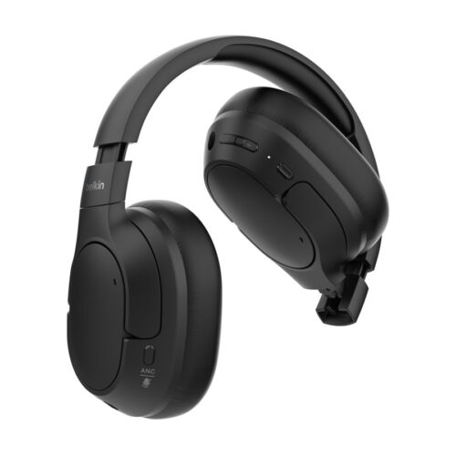 BELKIN SOUNDFORM ISOLATE NOISE CANCELLING HEADPHONES BLACK
