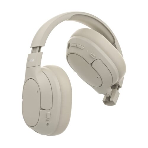 BELKIN SOUNDFORM ISOLATE NOISE CANCELLING HEADPHONES SAND