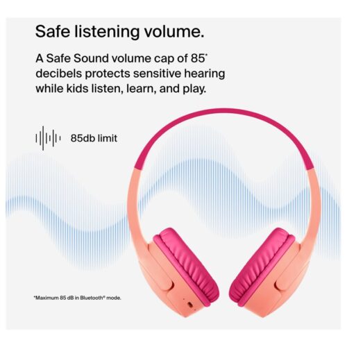 BELKIN Soundform Mini Kids Headphones Pink