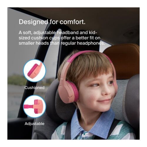 BELKIN Soundform Mini Kids Headphones Pink