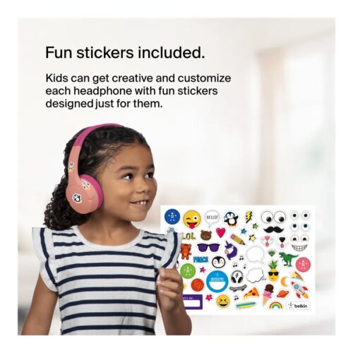 BELKIN Soundform Mini Kids Headphones Pink