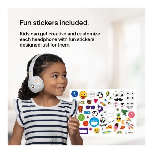 BELKIN Soundform Mini Kids Headphones White