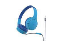 BELKIN SOUNDFORM Mini Wired On-Ear Headphones for Kids Blue