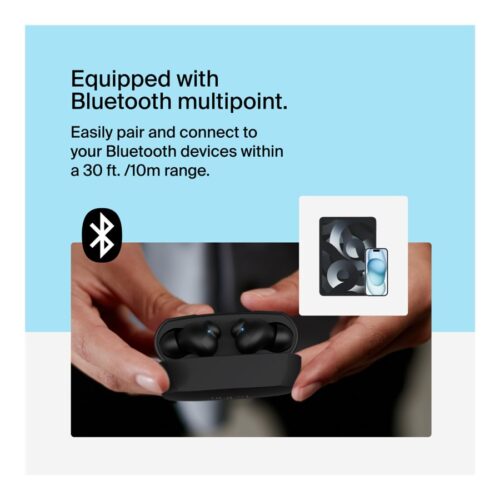 BELKIN SOUNDFORM RHYTHM True Wireless Earbuds Black