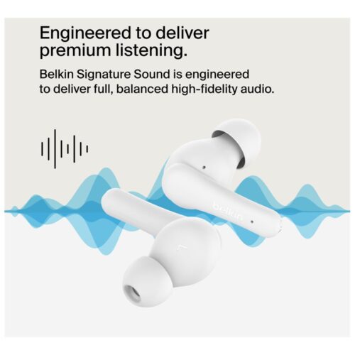 BELKIN SOUNDFORM RHYTHM True Wireless Earbuds White