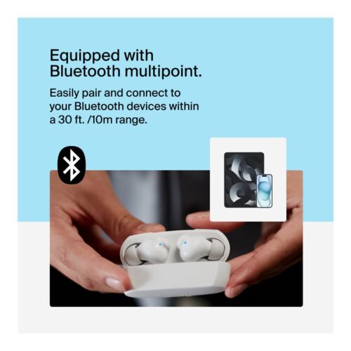 BELKIN SOUNDFORM RHYTHM True Wireless Earbuds White