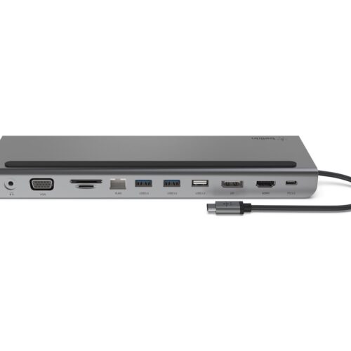 BELKIN Station daccueil USB-C Docking 2 écrans HDMI DP VGA 100W PD
