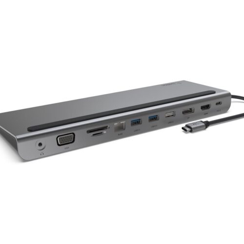 BELKIN Station daccueil USB-C Docking 2 écrans HDMI DP VGA 100W PD