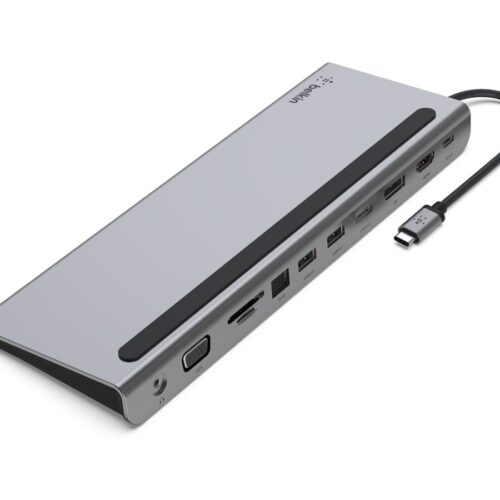 BELKIN Station daccueil USB-C Docking 2 écrans HDMI DP VGA 100W PD