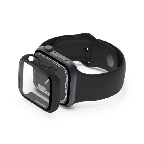 BELKIN TemperedCurve Bumper Screen Protector – Series 4-9/SE – BLK 40/41mm