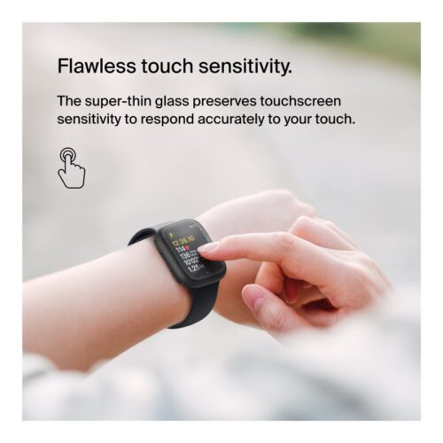 BELKIN TemperedCurve Bumper Screen Protector – Series 4-9/SE – BLK 40/41mm