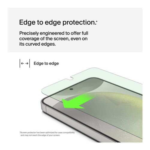 BELKIN TrueClear Curve Screen Protector – Samsung S24