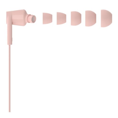 BELKIN USB-C EARBUDS W/ ADJUSTABLE VOLUME LIMITER PINK