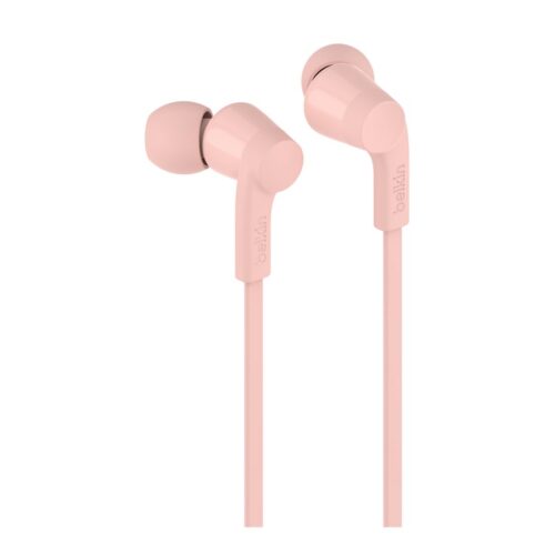 BELKIN USB-C EARBUDS W/ ADJUSTABLE VOLUME LIMITER PINK