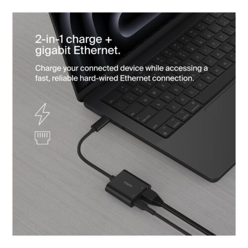 BELKIN USB-C Ethernet Adapter 100W PD