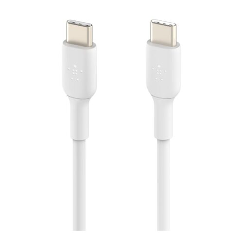 BELKIN USB-C to USB-C PVC White 1m Twin Pack