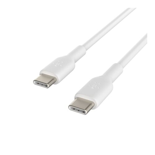 BELKIN USB-C to USB-C PVC White 1m Twin Pack
