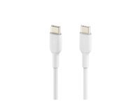 BELKIN USB-C to USB-C PVC White 1m Twin Pack