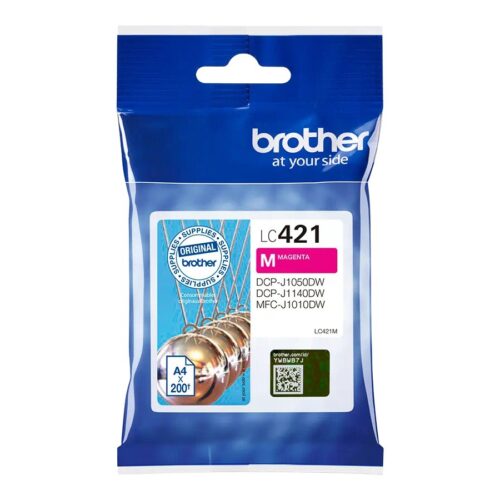 BROTHER 200-page standard capacity Magenta ink cartridge for DCP-J1050DW MFC-J1010DW and DCP-J1140DW