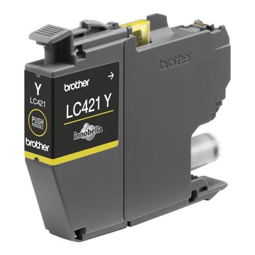 BROTHER 200-page standard capacity Yellow ink cartridge for DCP-J1050DW MFC-J1010DW and DCP-J1140DW