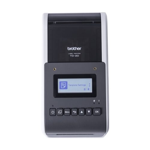 BROTHER 2p label printer USB connection 203dpi Ethernet Battery possible LCD display Bluetooth Wi-Fi
